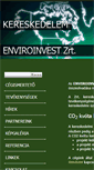 Mobile Screenshot of kereskedelem.enviroinvest.hu